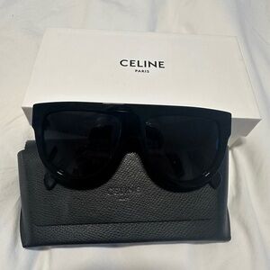 Celine Black and Gray Gradient Sunglasses
